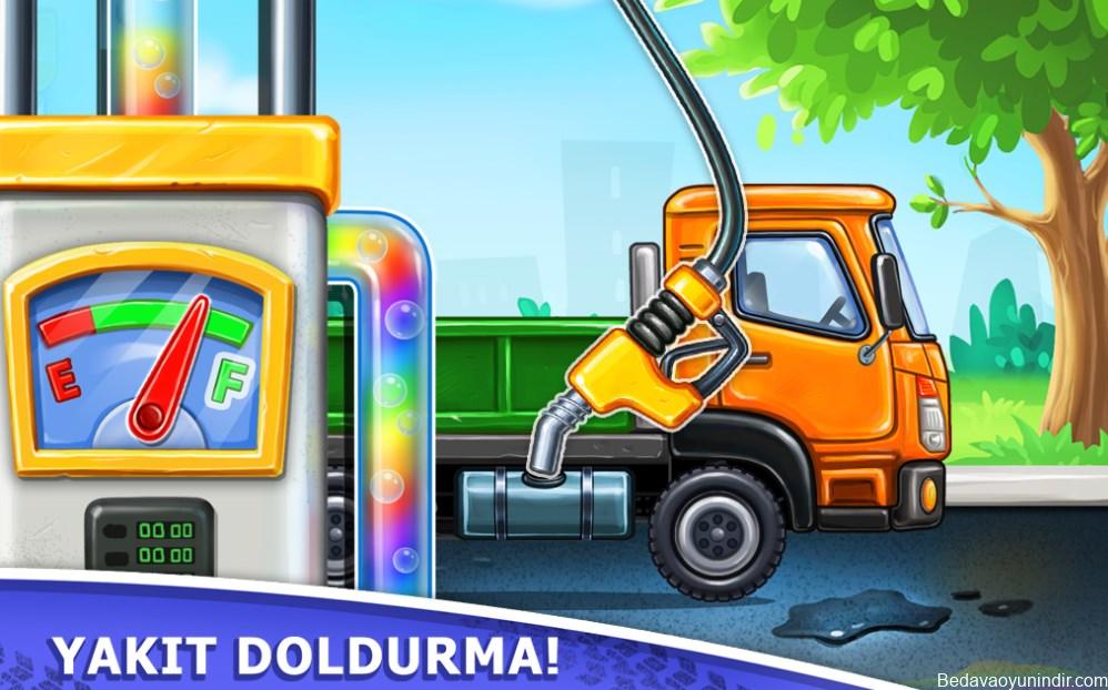 Çocuklar İçin Kamyon Kepçe Oyunları indir Android Oyun indir